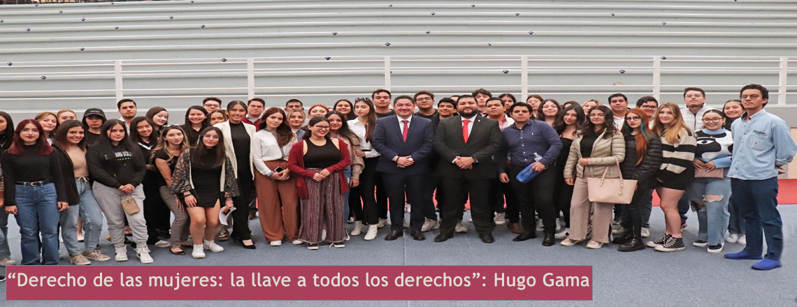 “Derecho de las mujeres: la llave a todos los derechos”: Hugo Gama